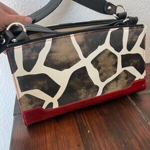 Miche Jayma Giraffe Print Classic Purse Shell